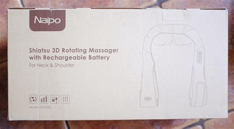 Naipo Shiatsu Neck & Shoulder Massager - **REVIEW**