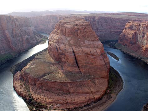 Horseshoe Bend Hiking Trail, AZ: 1000' Views of the Colorado