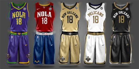 New Orleans Pelicans Concept Jersey Designs : r/NOLAPelicans