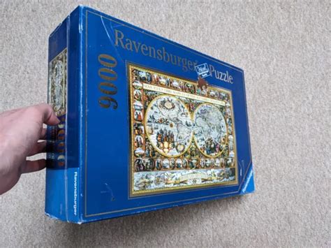 RAVENSBURGER 9000 PIECE Puzzle - Big World Map £50.00 - PicClick UK