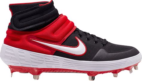 Nike Men's Alpha Huarache Elite 2 Mid Metal Baseball Cleats - Walmart.com - Walmart.com