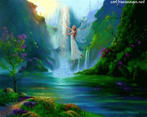 Angel Of The Waterfall,Animated - Angels Photo (18171008) - Fanpop