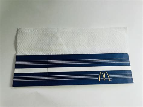 Vintage McDonald's Adjustable Paper Hat Uniform Piece New Old Stock 1970s | eBay