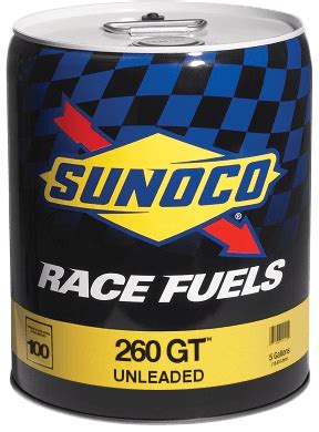 260 GT: 100 Octane Unleaded Gas | Sunoco Race Fuels