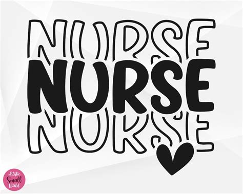 Nurse SVG, Nurse Life Svg, Medical Word Svg, Nurse Cut Files, Cricut ...