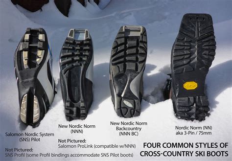 SNS Pilot, NNN, NNN BC, and 3-Pin Boots – Tahoe Trail Guide