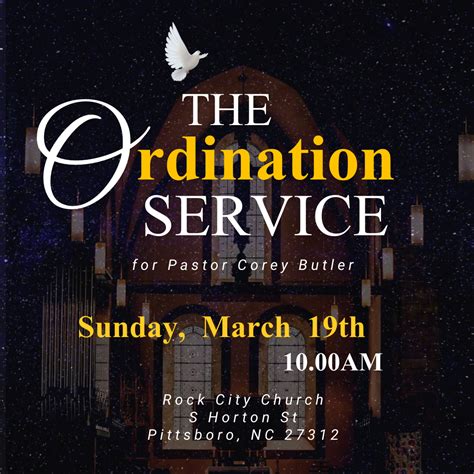 Ordination Service