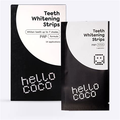 PAP Teeth whitening strips - hello coco