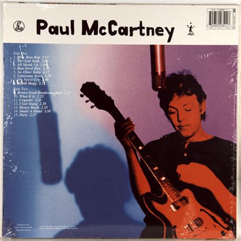 MCCARTNEY, PAUL (EX-BEATLES) - RUN DEVIL RUN - (LP) Vinyl record 12" - 17500 rub