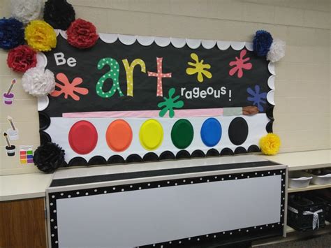 Art bulletin board | Art bulletin boards, Art classroom, Preschool ...