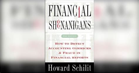 Financial Shenanigans Free Summary by Howard Schilit