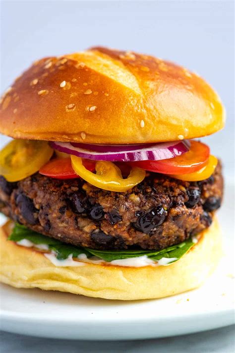 Quick Easy Black Bean Burgers Recipe