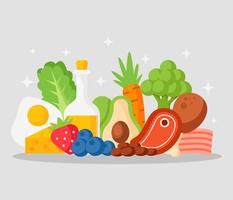 Healthy Food Vector Art, Icons, and Graphics for Free Download