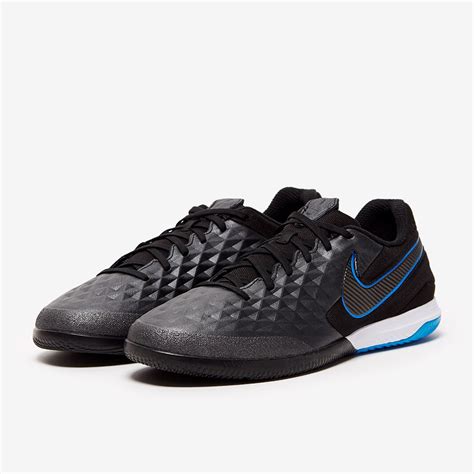 Nike Tiempo Lunar Legend VIII Pro IC - Black/Blue Hero - Indoor - Mens Soccer Cleats