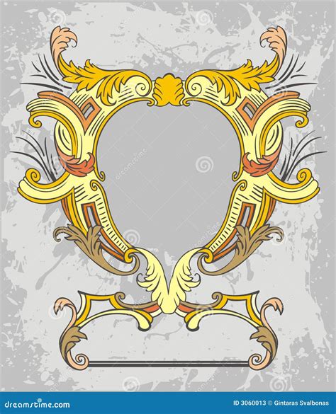 Gold Border Or Frame Stock Photos - Image: 3060013