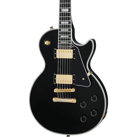 Epiphone Les Paul Custom Electric Guitar Ebony | Guitar Center