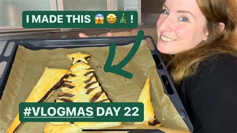 #VLOGMAS - Let’s make a puff pastry Christmas tree together 🥰🎄💪🏻! - YouTube
