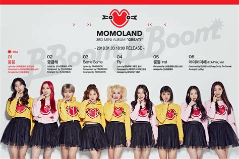 Update: MOMOLAND Gives Sneak Preview Of New Mini Album "Great!" | Soompi