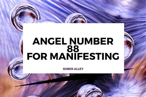 88 Angel Number Meaning For Manifestation – Sober Alley