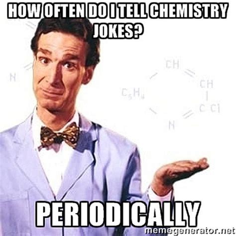 Do You Understand Chemistry Memes? Let's Find Out | Science jokes ...