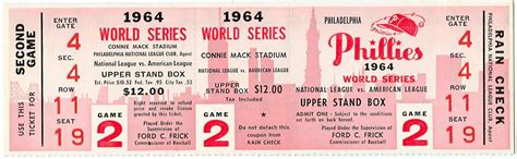 Doris Moore Rumor: Phillies Tickets World Series