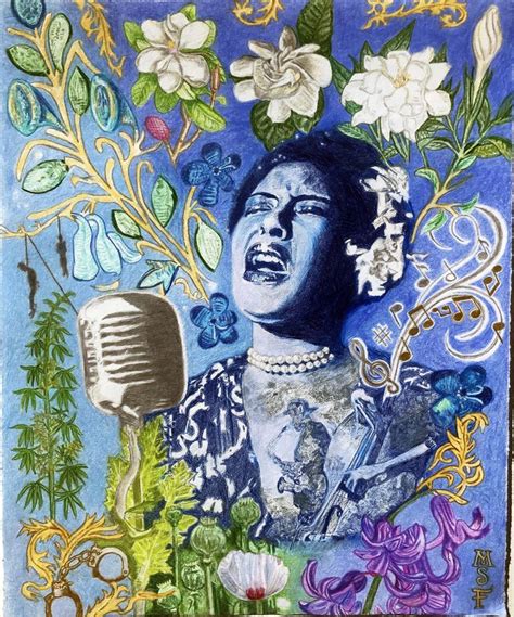 Billie Holiday Strange Fruit | Billie holiday, Photorealism, Artwork