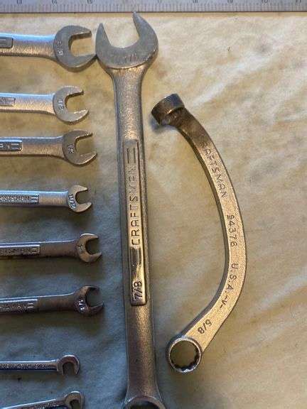 Assorted Craftsman Wrenches - Sherwood Auctions