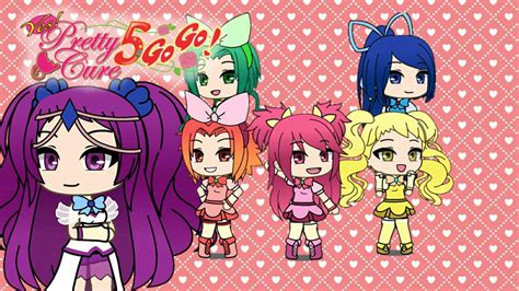 Yes! Pretty Cure 5 Gogo! In Gacha Life! 🔥 🌱🌊🌹 | Precure Amino