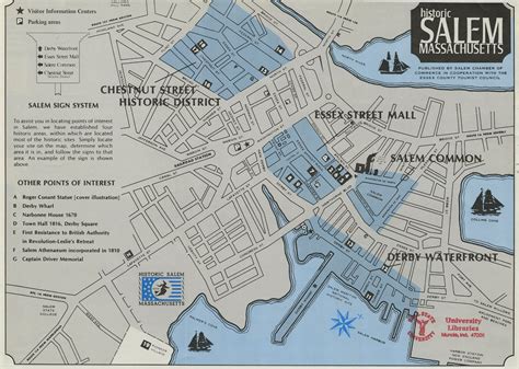 Printable Walking Map Of Salem Ma