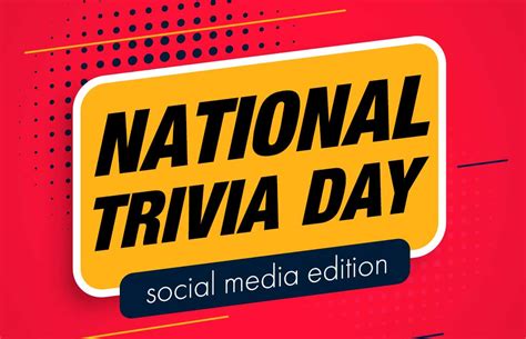 National Trivia Day Social Media Contest - QFM96