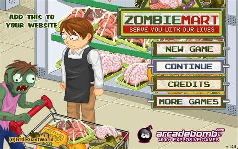 Indie Retro News: Zombie Mart - Keep those Zombie shoppers happy or it's brain eating time