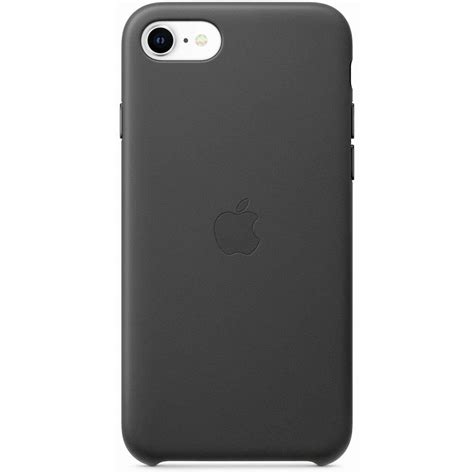 Apple iPhone SE Leather Case - Black | BIG W