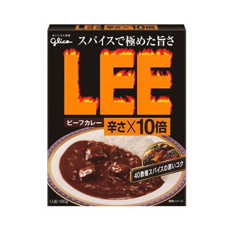 GLICO Lee Beef Curry Spiciness x 10 Times - One Serving. This pouch ...