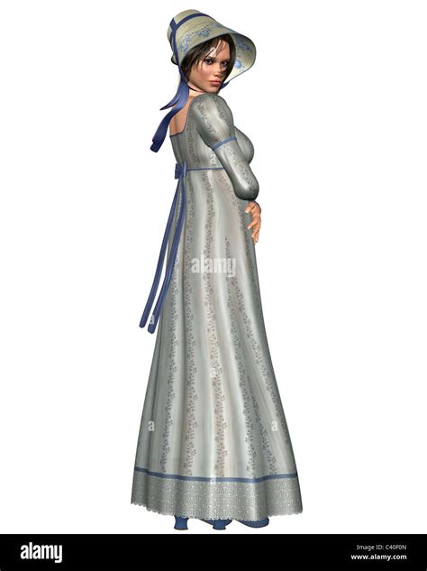 Jane Austen Character - 1 Stock Photo - Alamy