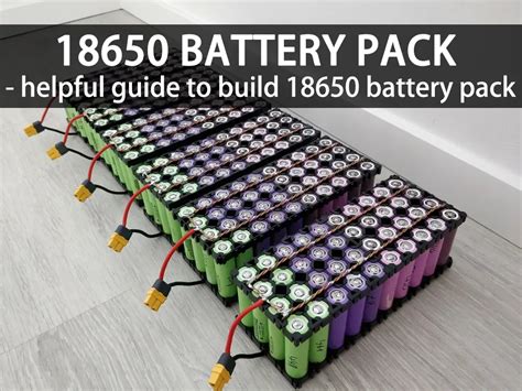 18650 battery pack - helpful guide to build 18650 battery pack - The ...