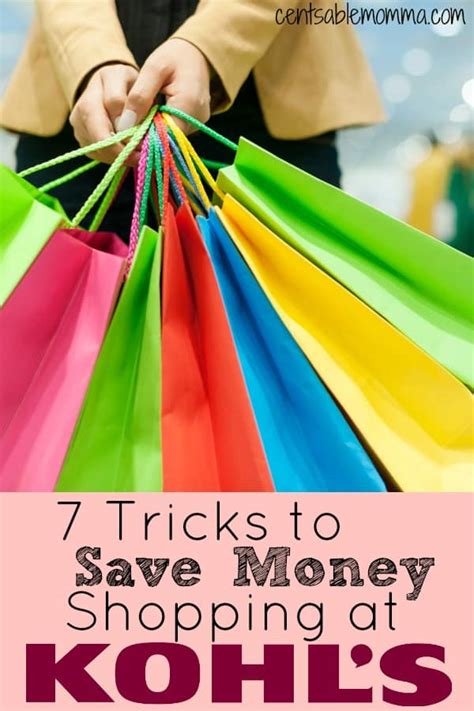 7 Tricks to Save Money Shopping at Kohl’s - Centsable Momma