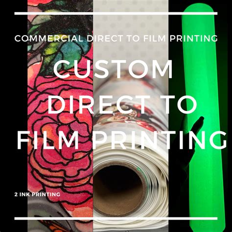 CUSTOM DIRECT TO FILM PRINTING | 2 Ink Printing