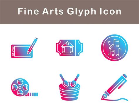 Fine Arts Vector Icon Set 20647349 Vector Art at Vecteezy