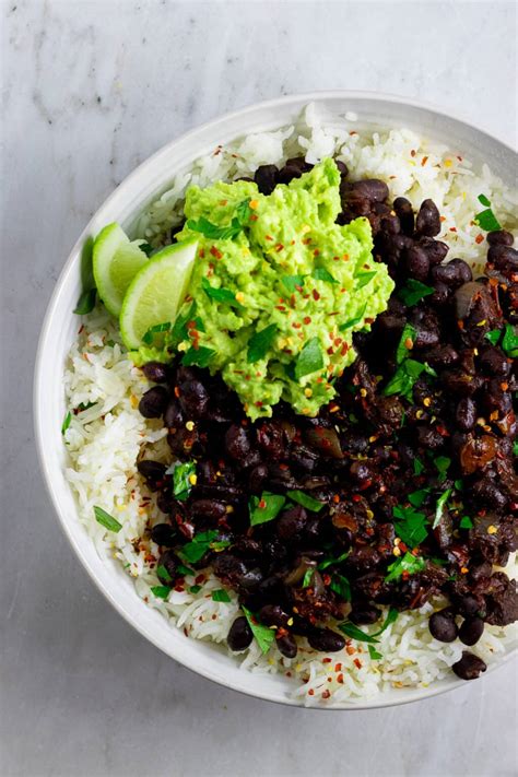 Vegan Instant Pot Black Beans and Rice - ZardyPlants