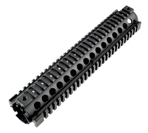 Sniper® 223/5.56 2 Piece Handguard Quad Rail Mount, Rifle Length 12 ...