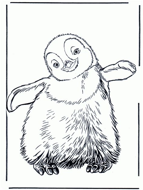 Free Printable Penguin Coloring Pages For Kids