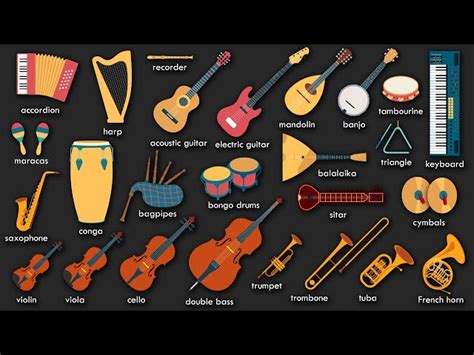 Musical Instruments List