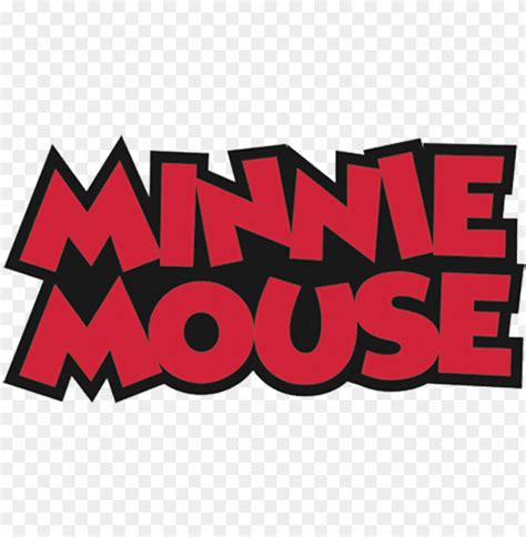 Minnie - Minnie Mouse Logo Name PNG Transparent With Clear Background ...