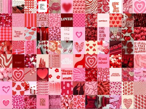 Lovecore Valentine's Day Aesthetic Collage Kit 100pcs, DIGITAL DOWNLOAD 6x4 Inch - Etsy