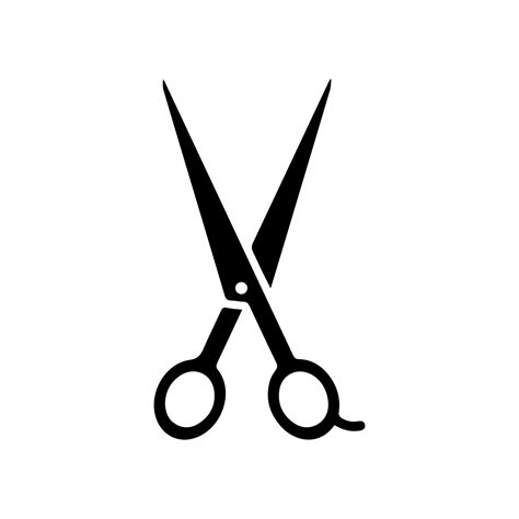 Comb and scissors icon. Scissors hairbrush vector illustration, Hair combs and scissors set ...