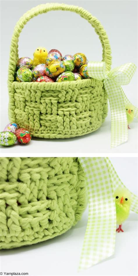 Easter Baskets Free Easter Crochet Patterns - img-Abidemi