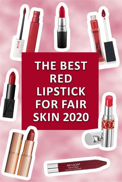 Flawless Red Lipstick Shades for Fair Skin Tones