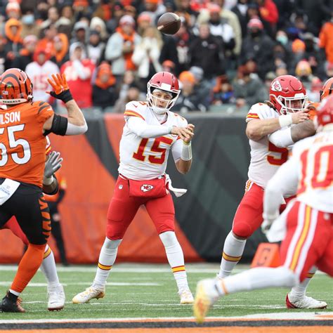 Bengals vs. Chiefs: Final Odds, Spread Picks for AFC Championship Game ...