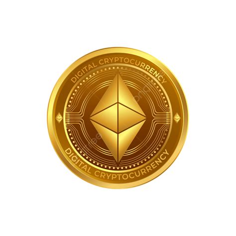 Ethereum Vector PNG Images, Ethereum Vector Illustration Design, Cryptocurrency, Crypto Coin ...