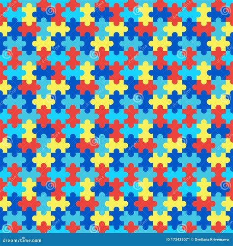 Autism Puzzle Piece/ Eps Vector Illustration | CartoonDealer.com #180221030